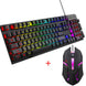 Wired Mechanical Gaming Keyboard and Mouse Combo